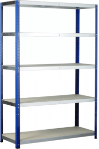 BARTON Extra Wide Shelving System c/w Space Bin Containers (SB60)