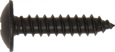 Self-Tapping Screws Flanged Head Pozi Black (YHTK6/4)