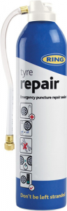 RING 'Tyre Repair' Emergency Puncture Repair Sealant (RTS1)