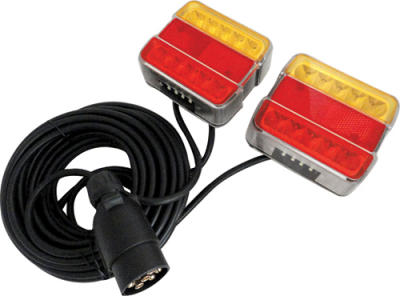 Magnetic LED Trailer Lights - Stop/Tail/Indicator (EBT9553)