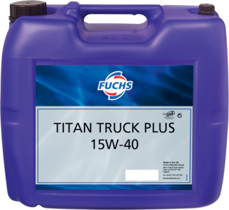 FUCHS 'Titan Truck Plus' 15W-40 Oil (VC115)