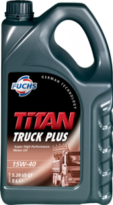 FUCHS 'Titan Truck Plus' 15W-40 Oil (VC115A)