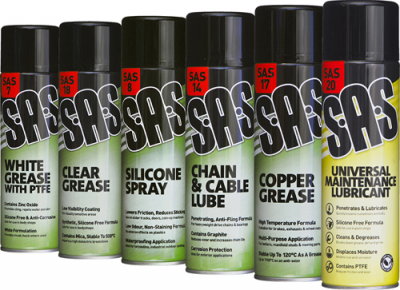 S·A·S Assorted Pack - Lubricant Aerosols 500ml (SASL)