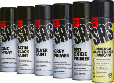 S·A·S Assorted Pack - Paint Aerosols 500ml (SASP)