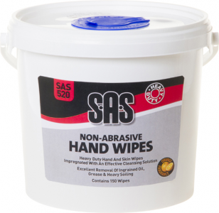 S·A·S Non-Abrasive Hand Wipes (SAS520)