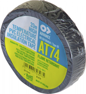 ADVANCE High Temperature 'AT74' PVC Insulation Tape (EPT74)
