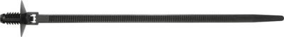 HELLERMANN TYTON Cable Ties - Releasable - Black (ECT25)