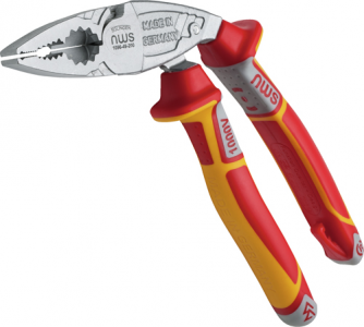 NWS 'ErgoCombi' High Leverage VDE Combination Pliers (TNV8/200)