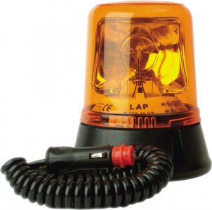 LAP ELECTRICAL Halogen Rotating Beacon - Magnetic Base (EBC102)