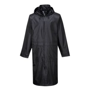 Black Classic Rain Coat