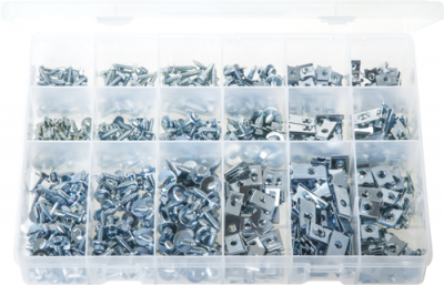 Sheet Metal Screws, U-Nuts & J-Nuts (AB504)