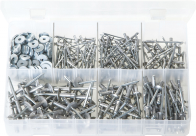 POP AVDEL 'Avex' Multi-grip Rivets with Washers (AB48N)